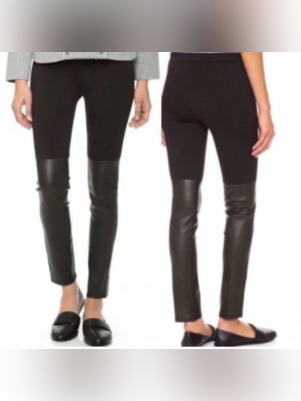 Vince lamb leather leggings (S)